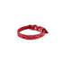 Lambert Classic Rhinestone Leather Dog Collar Cayenne