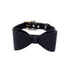 Lambert Leather Onyx Alex Dog Bow Tie Slider
