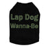 Lap Dog Wanna-Be Rhinestone Dog Tank