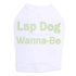 Lap Dog Wanna-Be Rhinestone Dog Tank