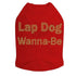 Lap Dog Wanna-Be Rhinestone Dog Tank