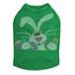 Large Bunny And Eggs Rhinestone Dog Tank