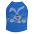 Large Bunny And Eggs Rhinestone Dog Tank