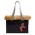 Leather Charms Dog Carrier Orange/Lilac