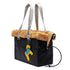 Leather Charms Dog Carrier Yellow/Light Blue