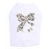 Leopard Bow Rhinestone Dog Tank