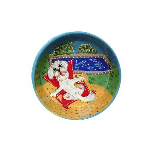 Lhasa Apso 1 Dog Bowl