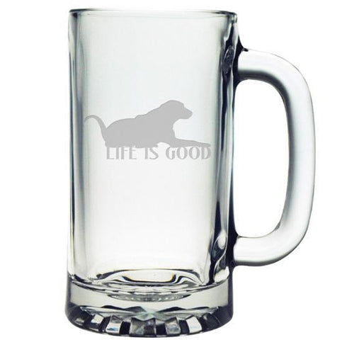 Life Is Good Beer Mugs, Set Of 4
