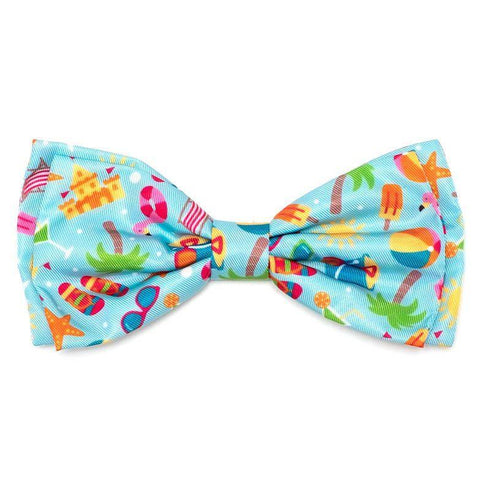 Life's A Beach Dog Bow Tie