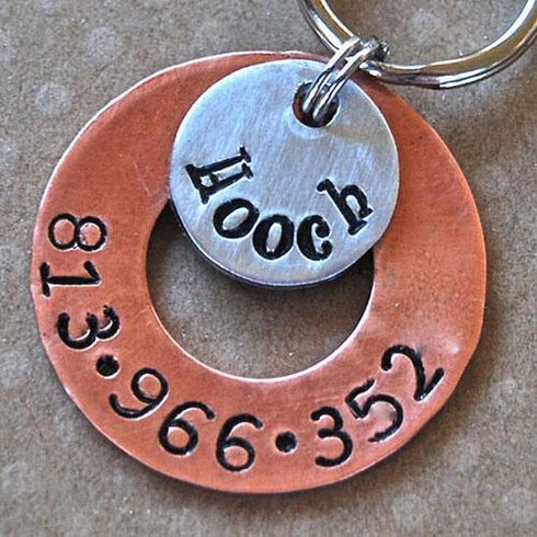 Lifesaver Double Dog ID Tag