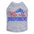Little Miss Independent Rhinestone Dog Tank