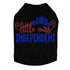 Little Miss Independent Rhinestone Dog Tank