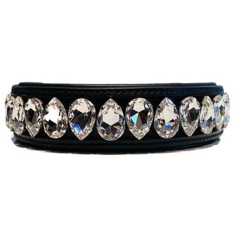 Liz Big Dog Collar Crystal