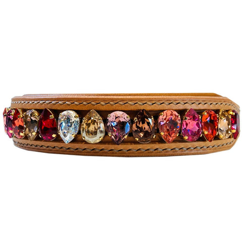 Liz Dog Collar Multi 1