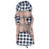 London Dog Raincoat Tan Plaid