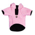 Love Hooded Dog Sweatshirt Pink