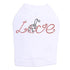 Love Ladybug Rhinestone Dog Tank