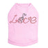 Love Ladybug Rhinestone Dog Tank