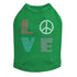 Love Rhinestone Dog Tank