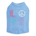 Love Rhinestone Dog Tank