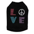 Love Rhinestone Dog Tank