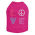 Love Rhinestone Dog Tank