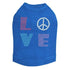Love Rhinestone Dog Tank