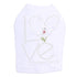 Love With All Your Heart Love Bird Rhinestone Dog Tank