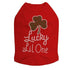 Lucky Lil One Rhinestone Dog Tank