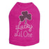 Lucky Lil One Rhinestone Dog Tank