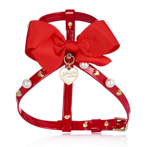 Luna Moongirl Dog Harness Red