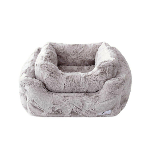 Luxe Dog Bed Taupe