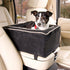 Luxury Console Dog Car Seat Black/Herringbone