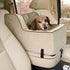 Luxury Highback Console Dog Car Seat Buckskin/Java