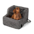 Luxury Highback Console Dog Car Seat Merlin Pewter