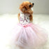 Ma Cherie Princess Paris Tutu Dog Dress
