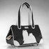 Majestic Maltese Rescue Me Tote Faux Leather Dog Carrier Black