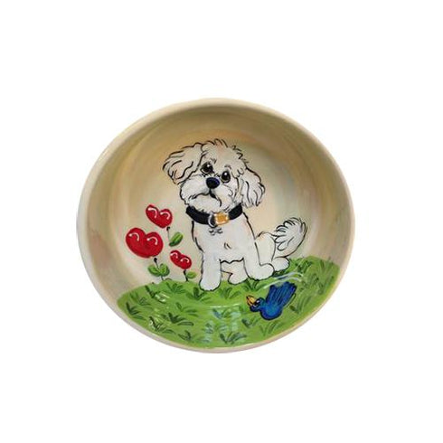 Maltese 10 Dog Bowl