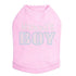 Mamma's Boy Rhinestone Dog Tank