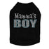 Mamma's Boy Rhinestone Dog Tank