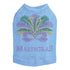 Mardi Gras Mask Rhinestone Dog Tank