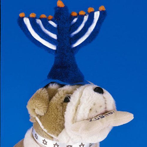 Menorah Dog Hat