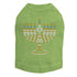 Menorah Rhinestone Dog Tank