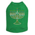 Menorah Rhinestone Dog Tank