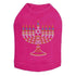 Menorah Rhinestone Dog Tank