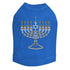 Menorah Rhinestone Dog Tank