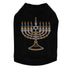 Menorah Rhinestone Dog Tank