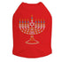 Menorah Rhinestone Dog Tank