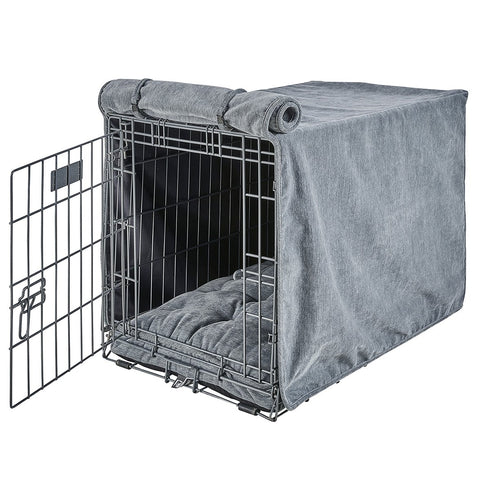 Mineral Microvelvet Dog Crate Cover