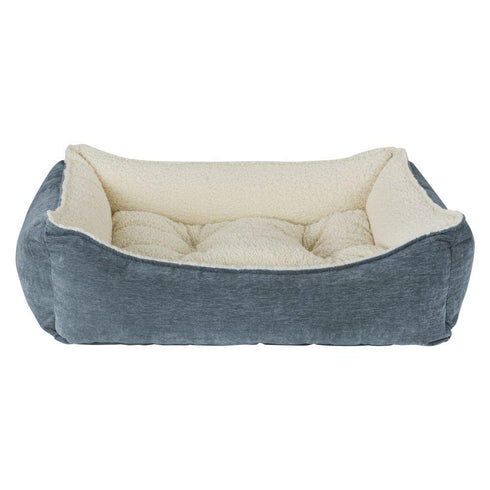 Mineral Microvelvet Scoop Dog Bed